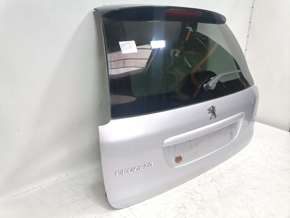 Peugeot 206SW Bj.2002 original Heckklappe mit Heckscheibe EZR Aluminiumgrau Kombi